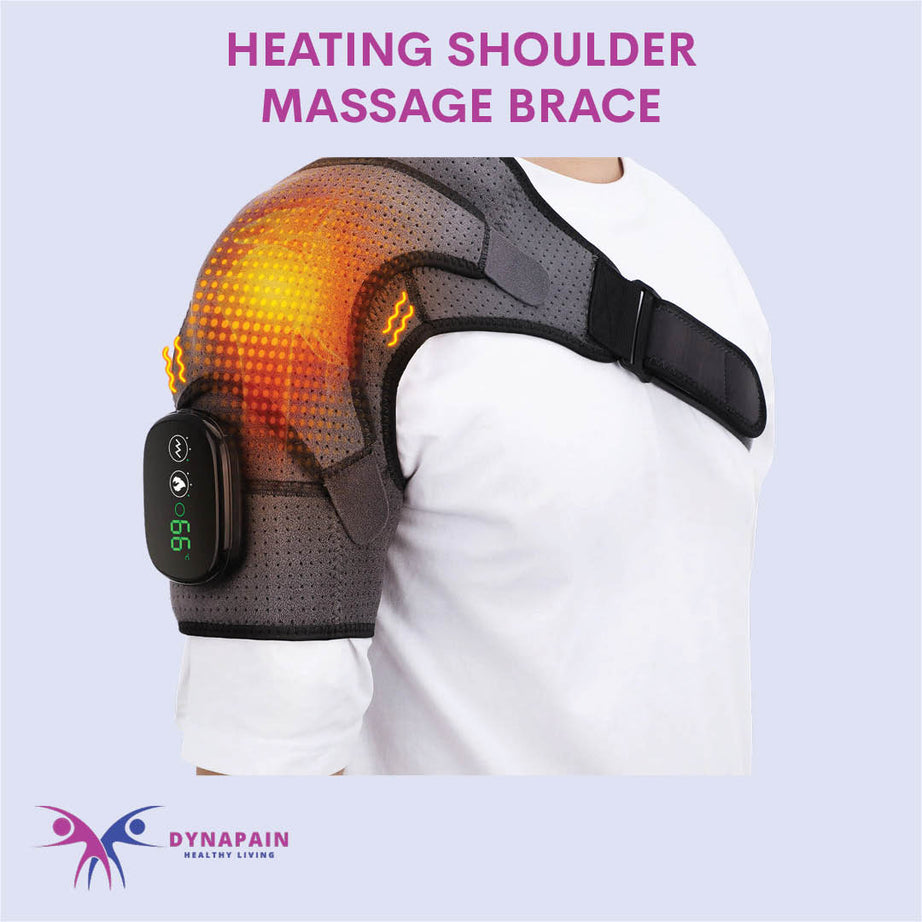 Heating Shoulder Massage Brace