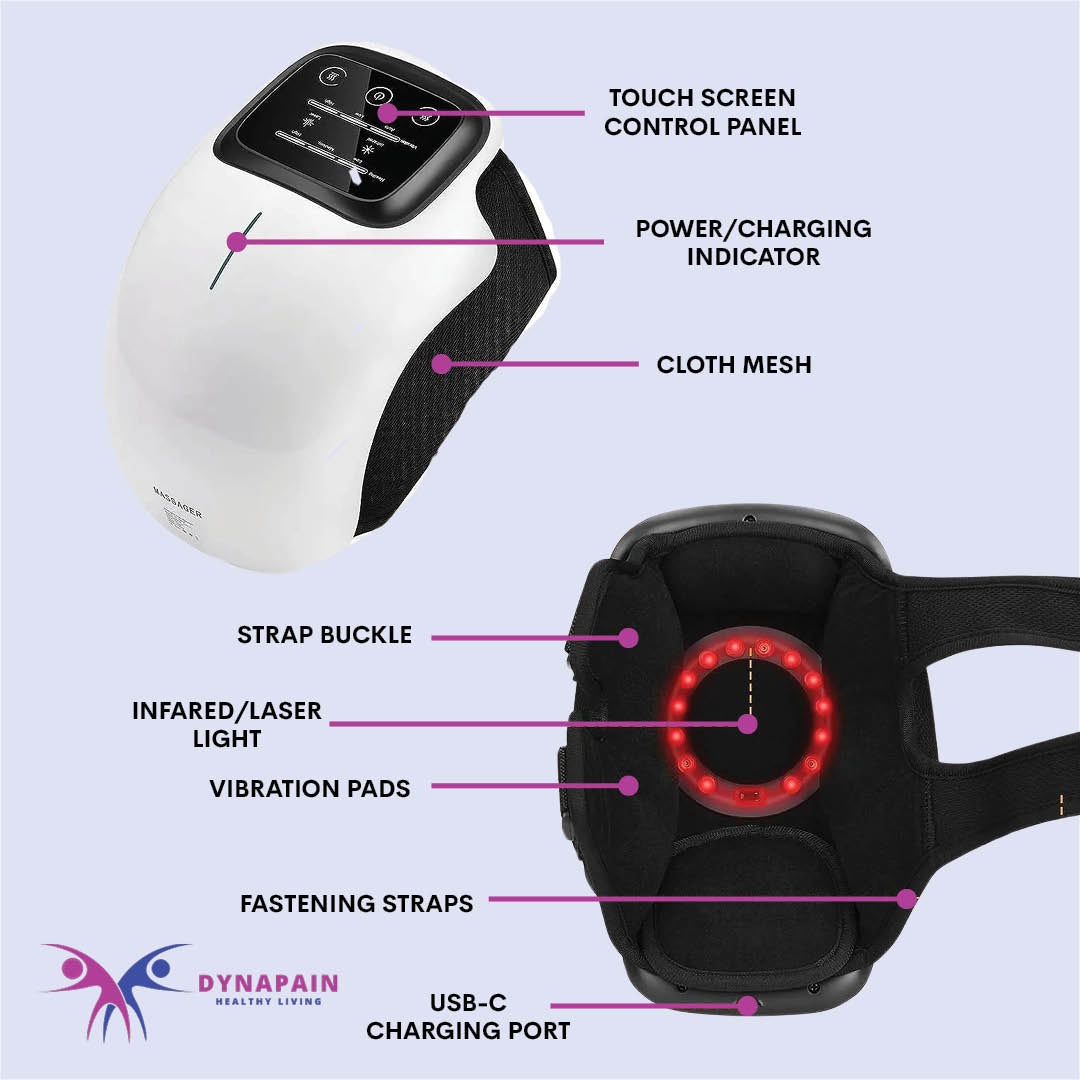 Multi-Functional Knee Massager Machine for Pain Relief and Recovery