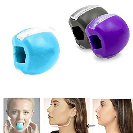 JawFlex Pro Facial Fitness Ball – Jaw Exerciser & Double Chin Reducer for Sculpted Jawline and Toned Face