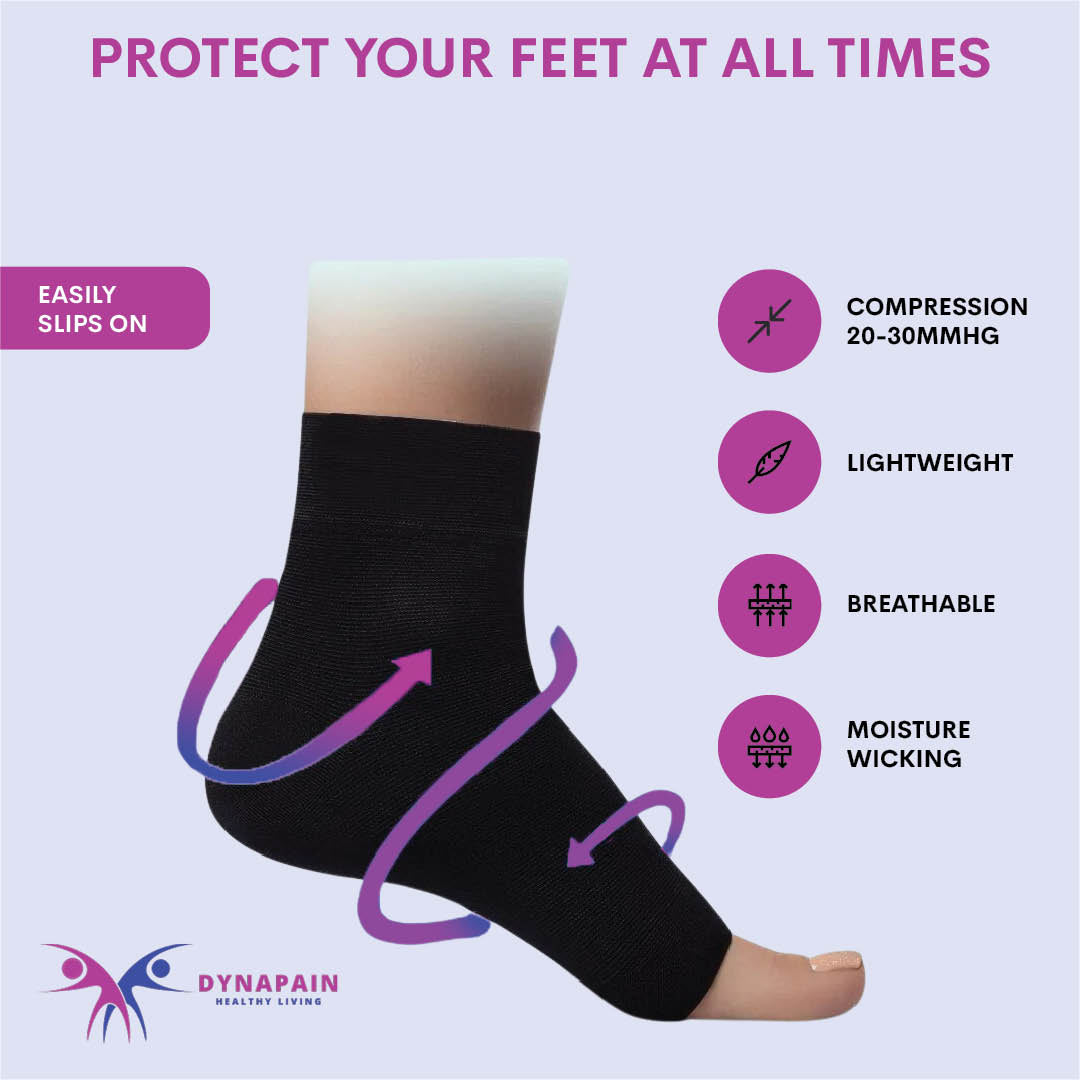 1Pair Nano Socks Neuropathy Compression Sleeve