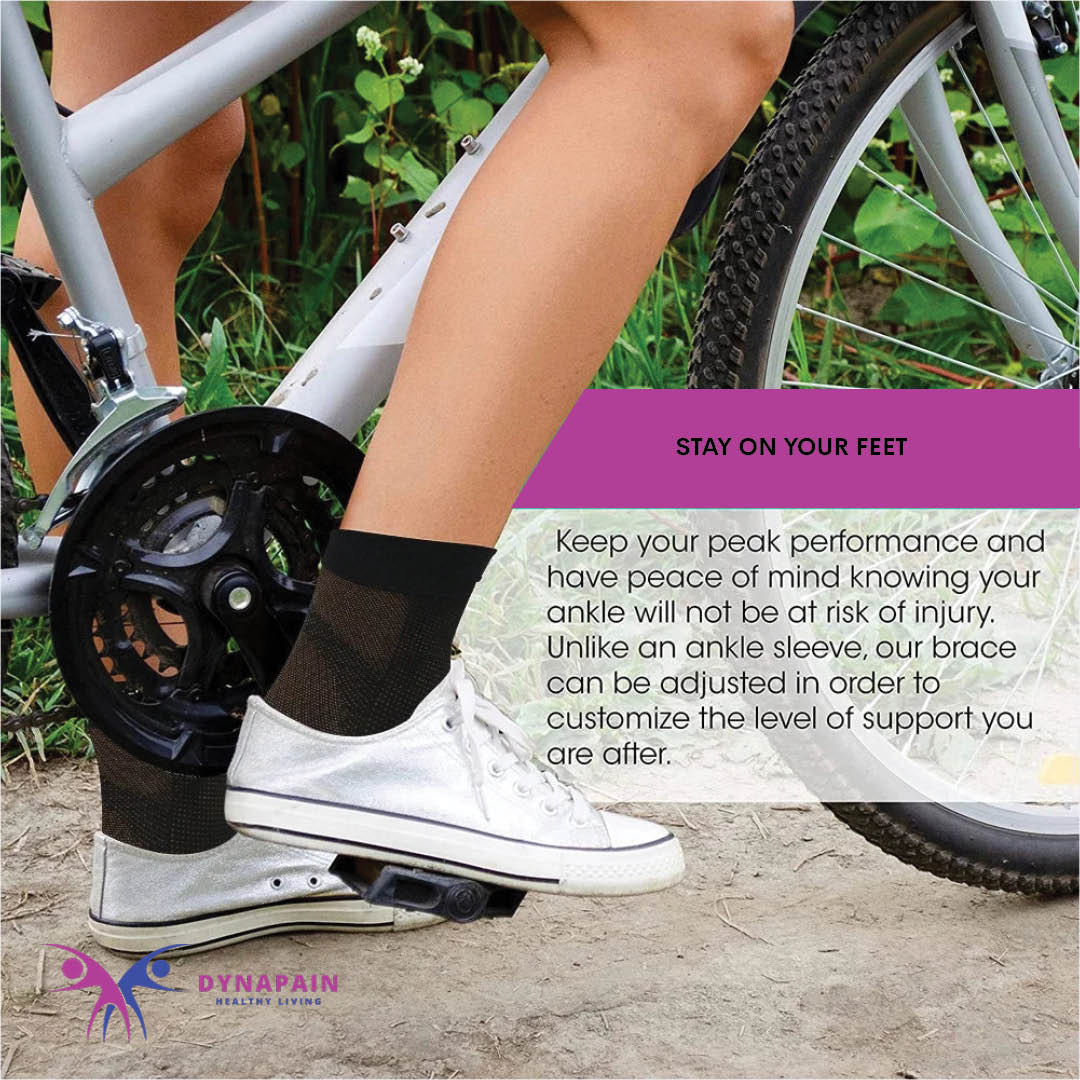 1Pair Copper Neuropathy Ankle Socks for Pain Relief Plantar Fasciitis Swelling