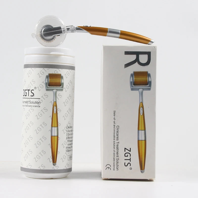 Titanium Derma Roller for Facial Care Microneedling