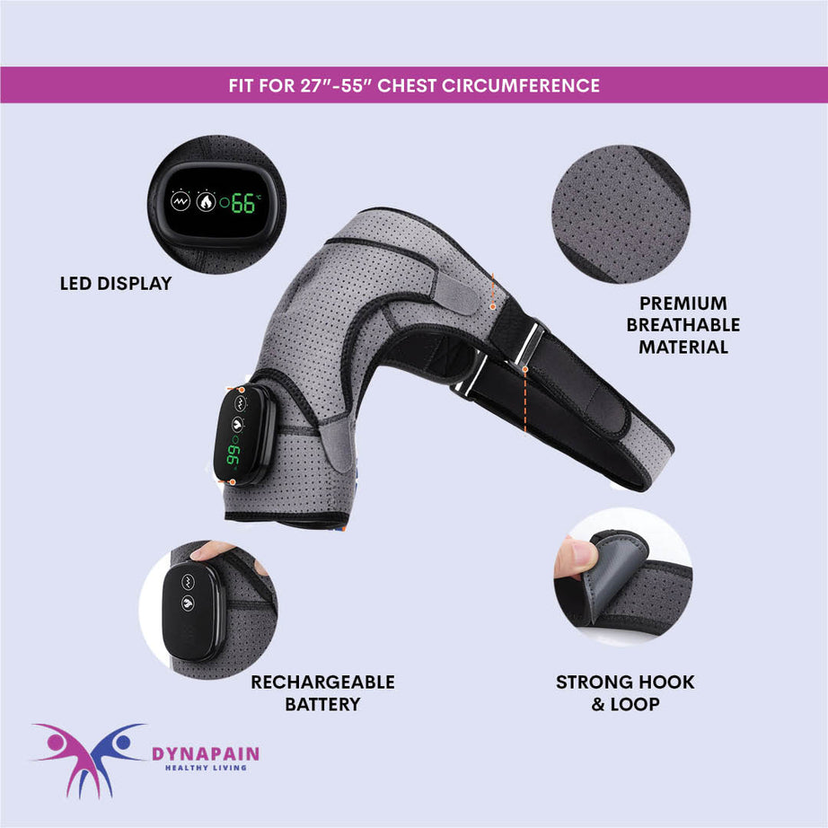 Heating Shoulder Massage Brace