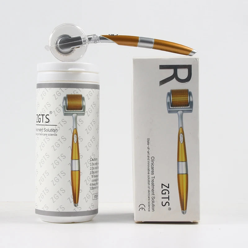 Titanium Derma Roller for Facial Care Microneedling