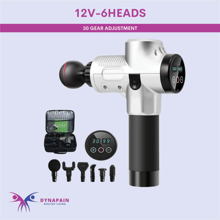 Electric Percussion Portable Professional Massage Gun with Portable Bag  for Pain Relief and Fitness Shaping