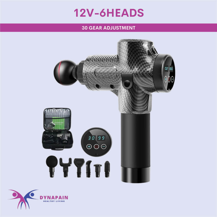 Electric Percussion Portable Professional Massage Gun with Portable Bag  for Pain Relief and Fitness Shaping