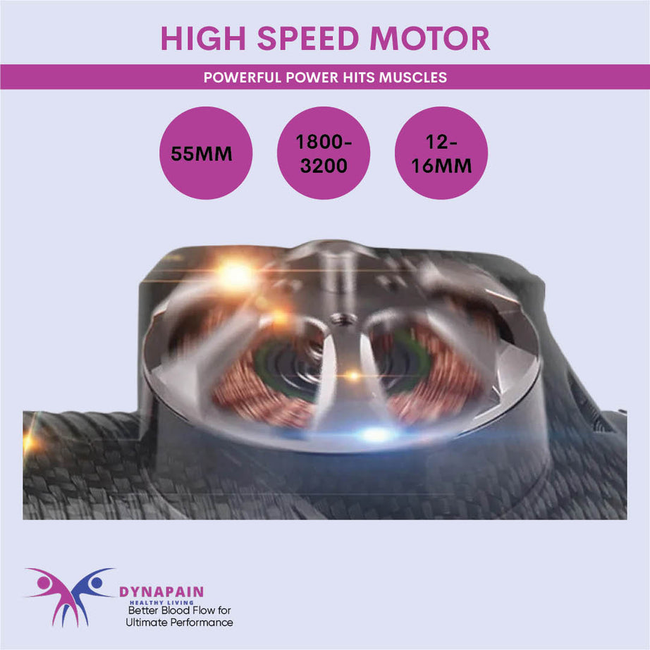 Electric Percussion Portable Professional Massage Gun with Portable Bag  for Pain Relief and Fitness Shaping