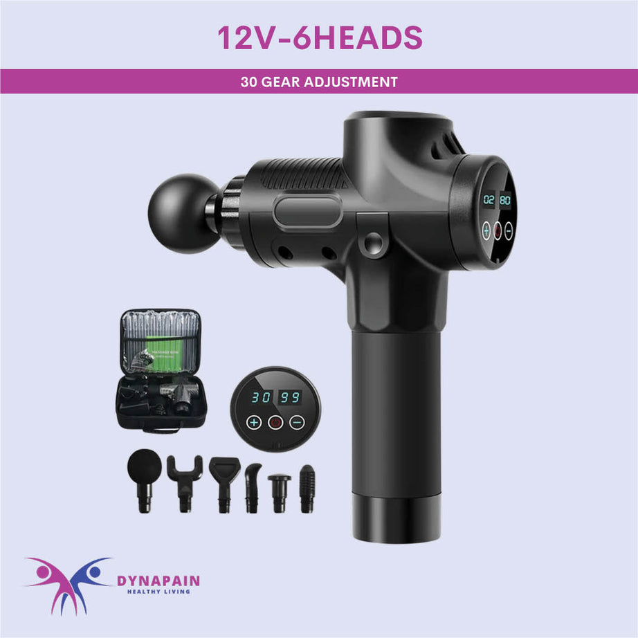 Electric Percussion Portable Professional Massage Gun with Portable Bag  for Pain Relief and Fitness Shaping