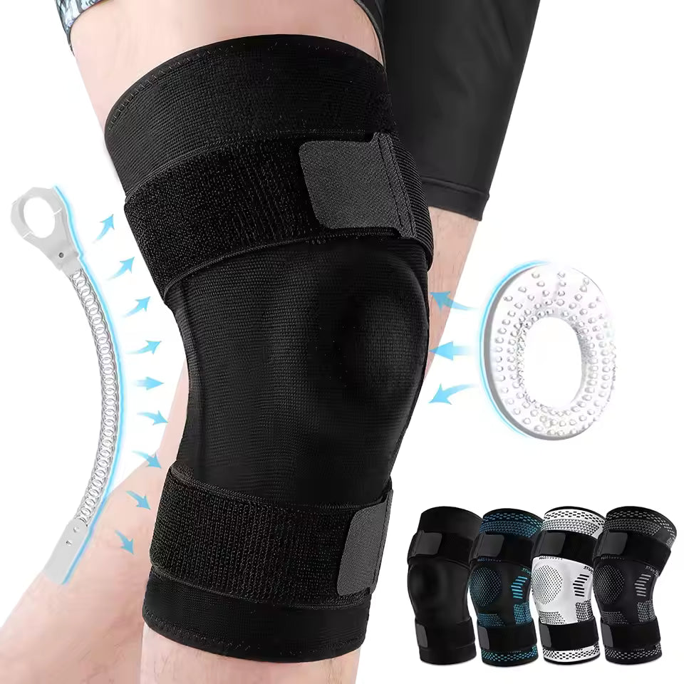 Knee Support Brace with Adjustable Straps