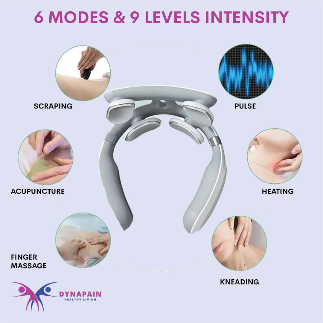 NeckDeep Tissue Portable & Rechargeable Neck Massage