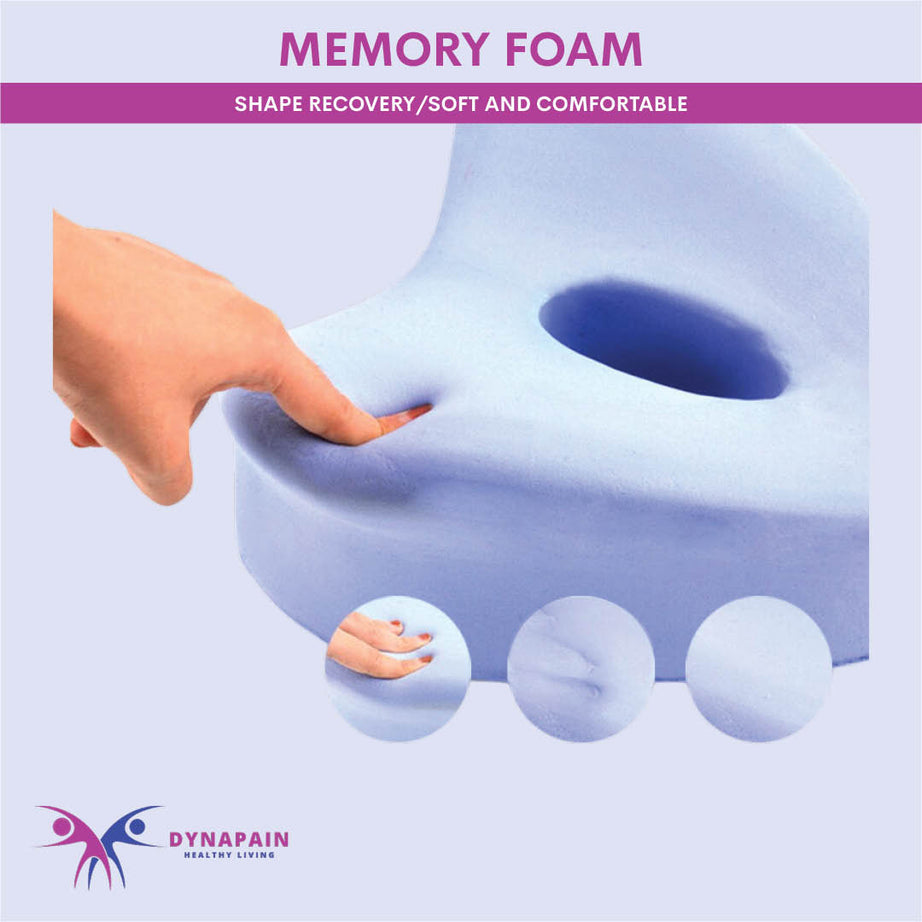 Orthopedic Leg Pillow Memory Foam Ergonomic Knee Pillow for Side Sleepers Knee Pillow for Back Pain Leg Cushion for Sleep