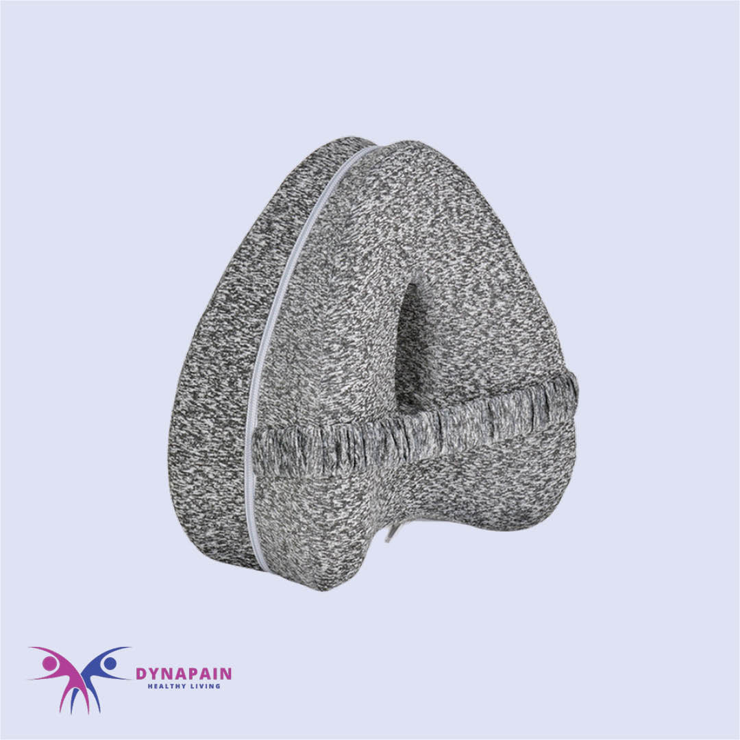 Orthopedic Leg Pillow Memory Foam Ergonomic Knee Pillow for Side Sleepers Knee Pillow for Back Pain Leg Cushion for Sleep
