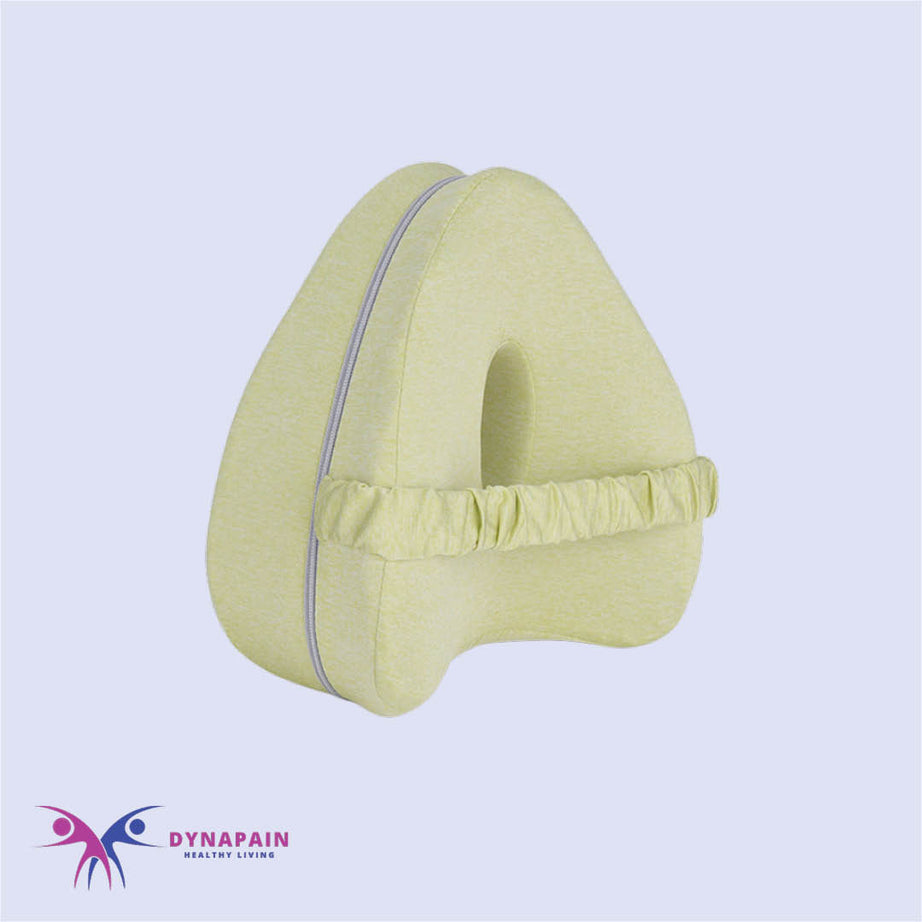 Orthopedic Leg Pillow Memory Foam Ergonomic Knee Pillow for Side Sleepers Knee Pillow for Back Pain Leg Cushion for Sleep