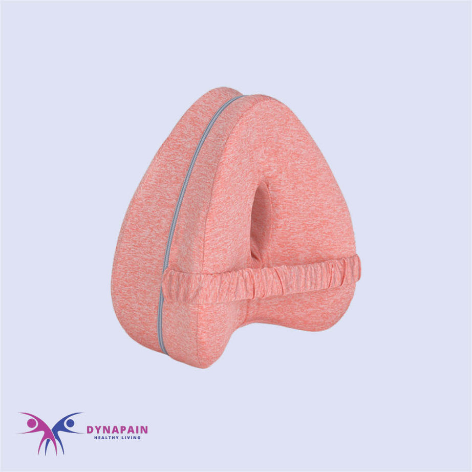 Orthopedic Leg Pillow Memory Foam Ergonomic Knee Pillow for Side Sleepers Knee Pillow for Back Pain Leg Cushion for Sleep