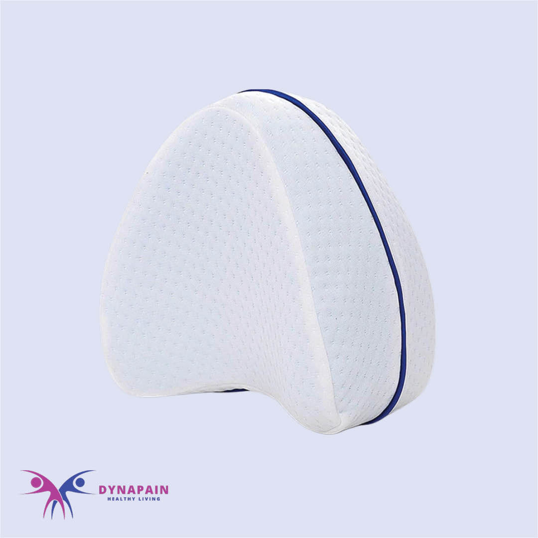 Orthopedic Leg Pillow Memory Foam Ergonomic Knee Pillow for Side Sleepers Knee Pillow for Back Pain Leg Cushion for Sleep