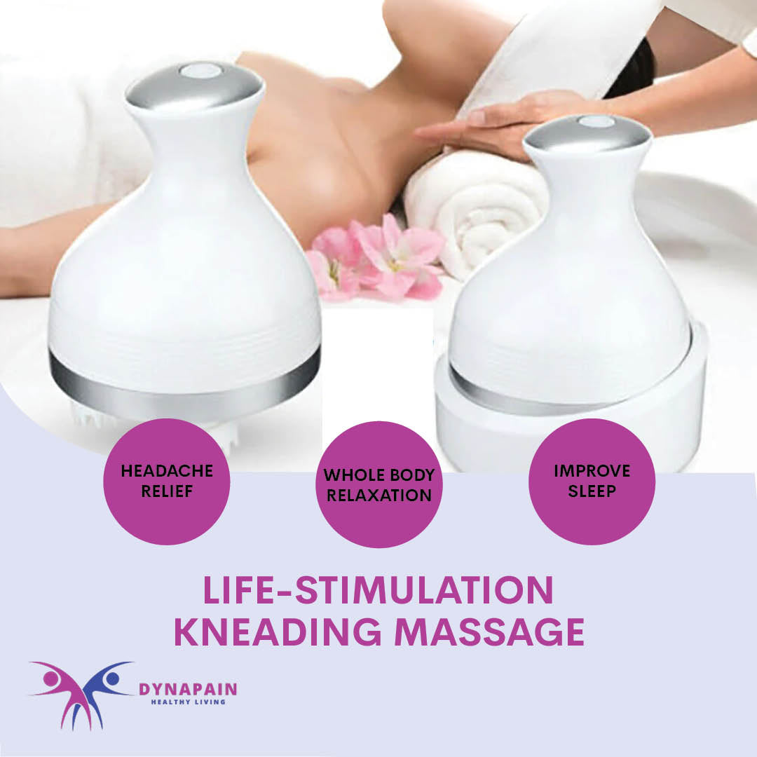 Portable Waterproof Electric Head Massage