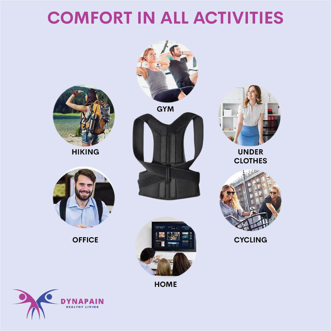 Posture Corrector Back Posture Brace Clavicle Support Stop Slouching and Hunching Adjustable Back Trainer Unisex