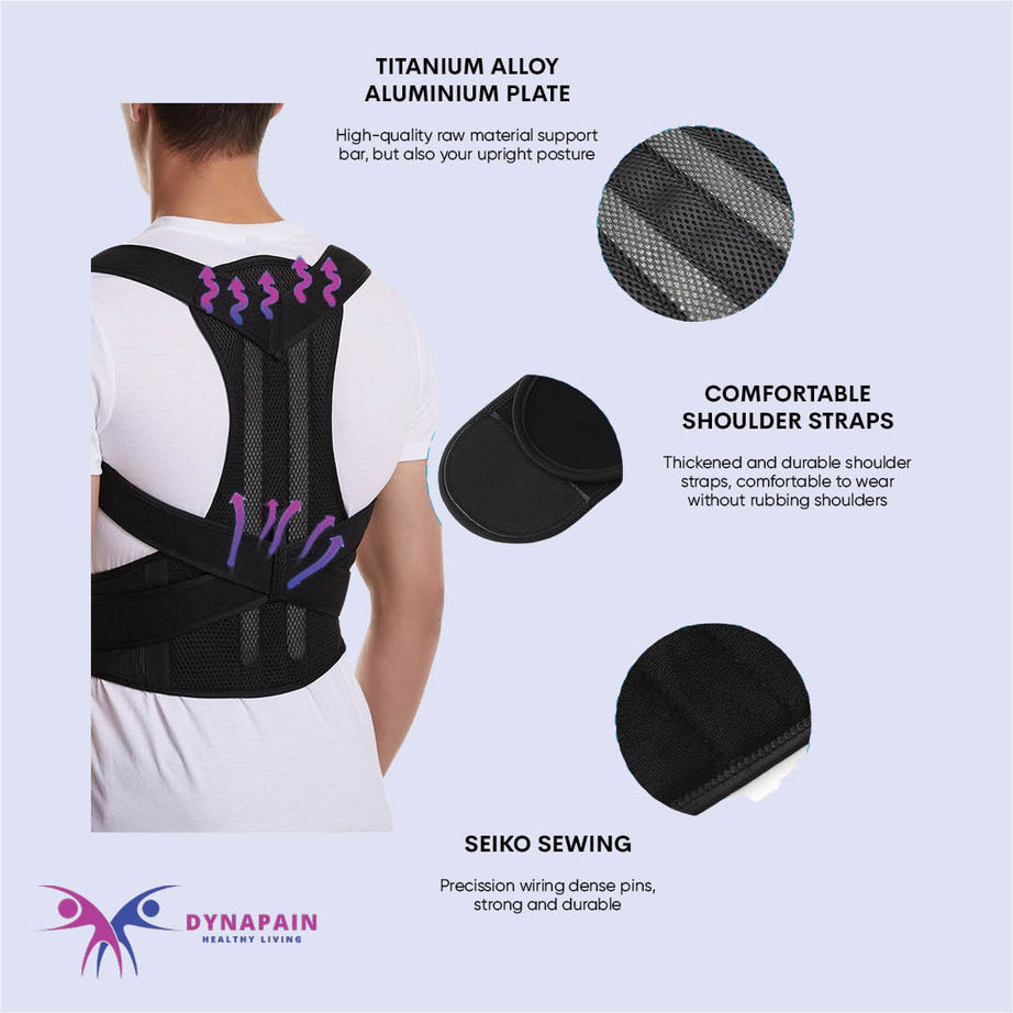 Posture Corrector Back Posture Brace Clavicle Support Stop Slouching and Hunching Adjustable Back Trainer Unisex