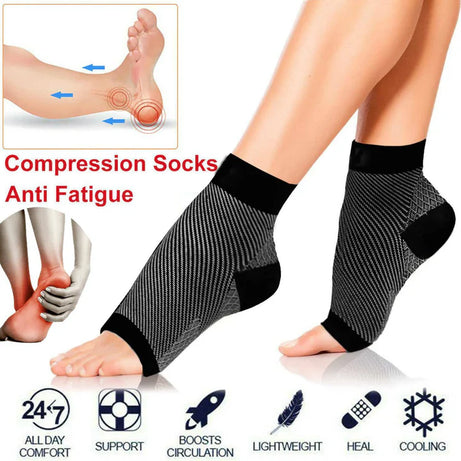 1Pair Nano Socks Neuropathy Compression Sleeve