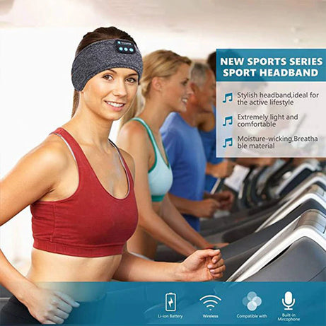 Wireless Bluetooth Elastic Sports Headband 