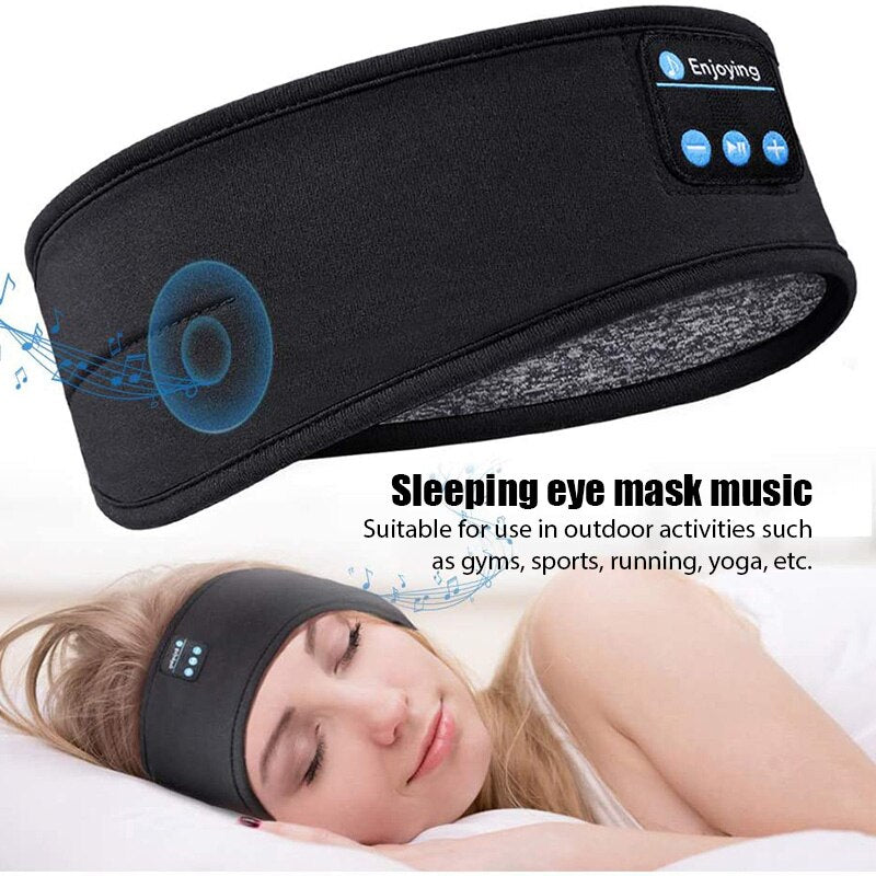 Wireless Bluetooth Elastic Sports Headband 