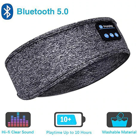 Wireless Bluetooth Elastic Sports Headband 
