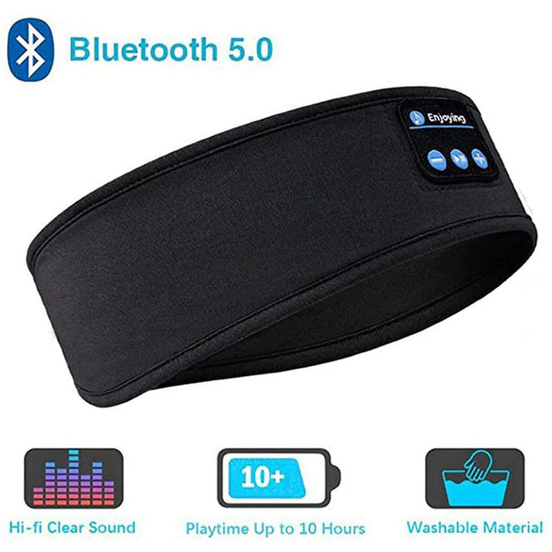 Wireless Bluetooth Elastic Sports Headband 